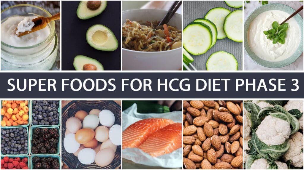 Super Foods for HCG Diet Phase 3